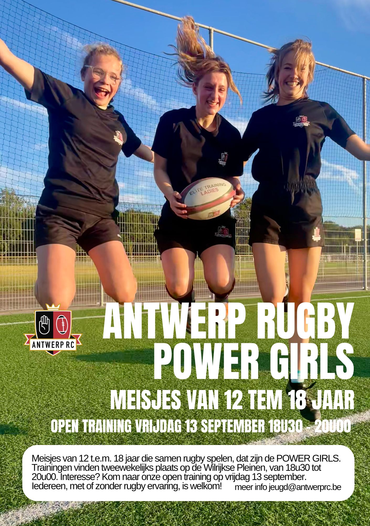 Antwerp Power girls gaan van start